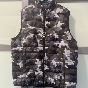 Swiss Tech Camouflage Puffer Vest